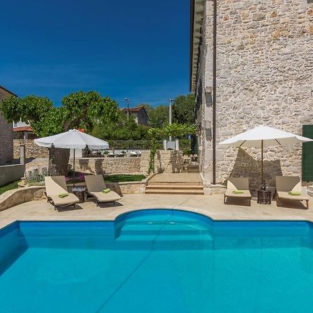Beautiful Stone House - Villa Parentium With Private Pool Dracevac Ngoại thất bức ảnh