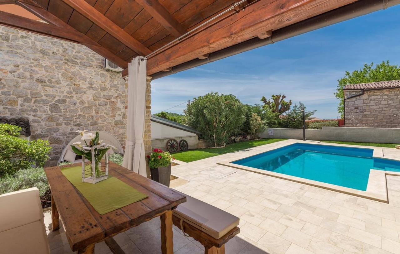 Beautiful Stone House - Villa Parentium With Private Pool Dracevac Ngoại thất bức ảnh